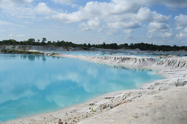 Lago di caolino