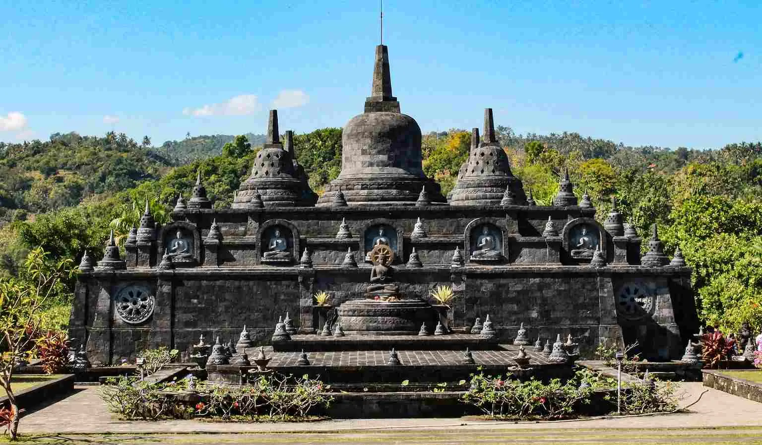 Borobudur al tramonto, Giava Borobudur al tramonto, Giava